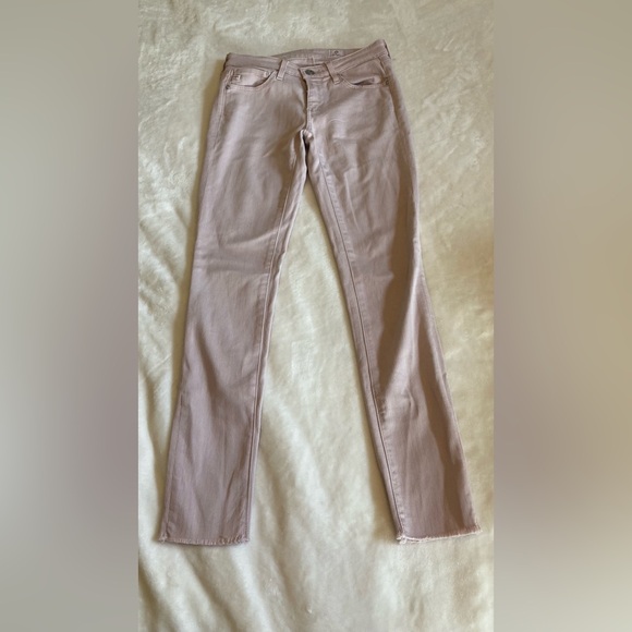 AG denim legging ankle pink 23 - Picture 3 of 13